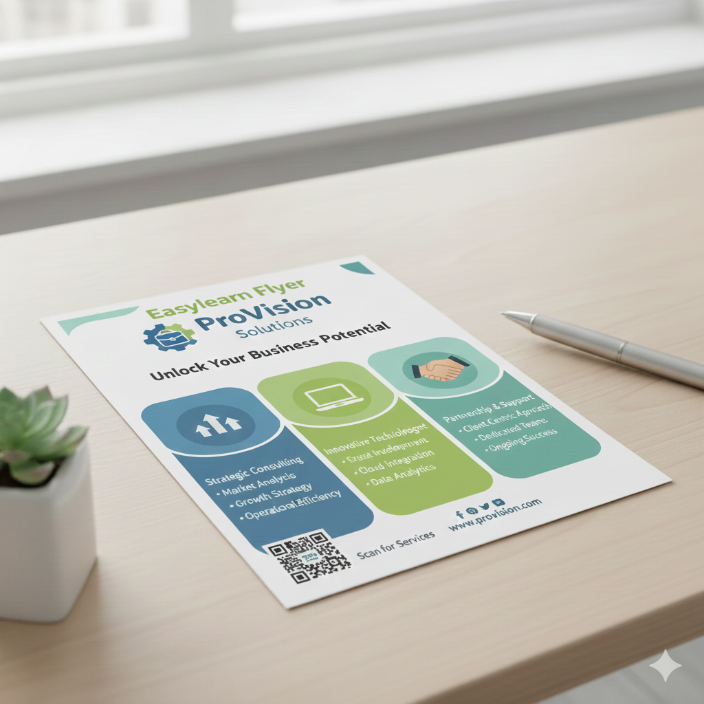Easylearn Flyer